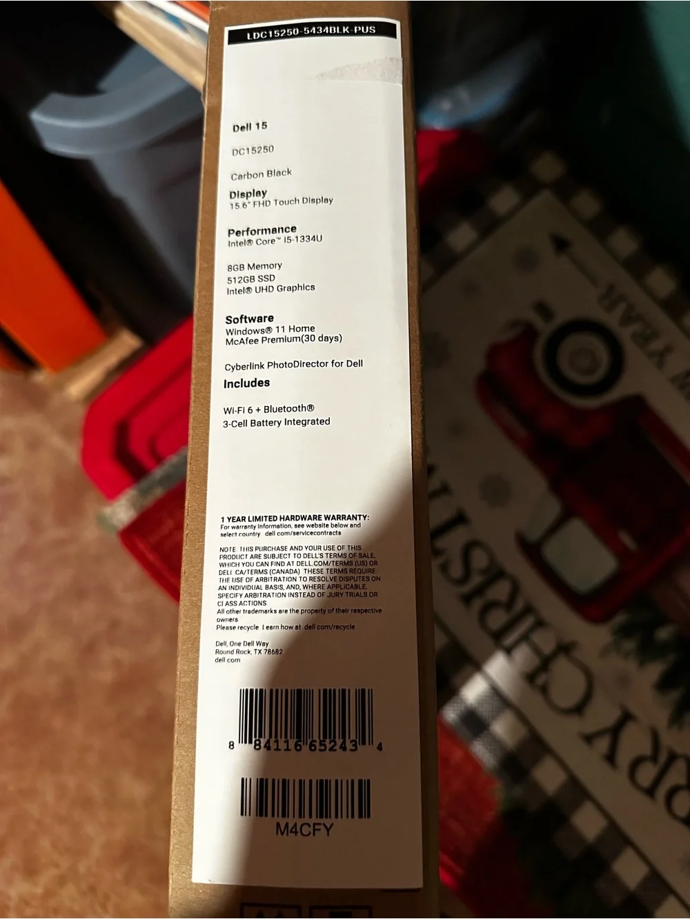 Dell Matte Black 15